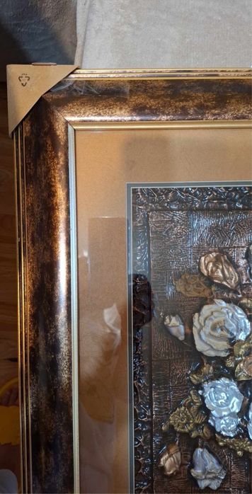 Картина-ваза с цветя