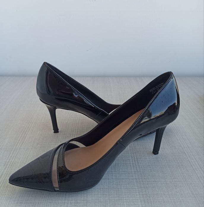 Stiletto din imitație de piele lăcuită Call it Spring - NOI