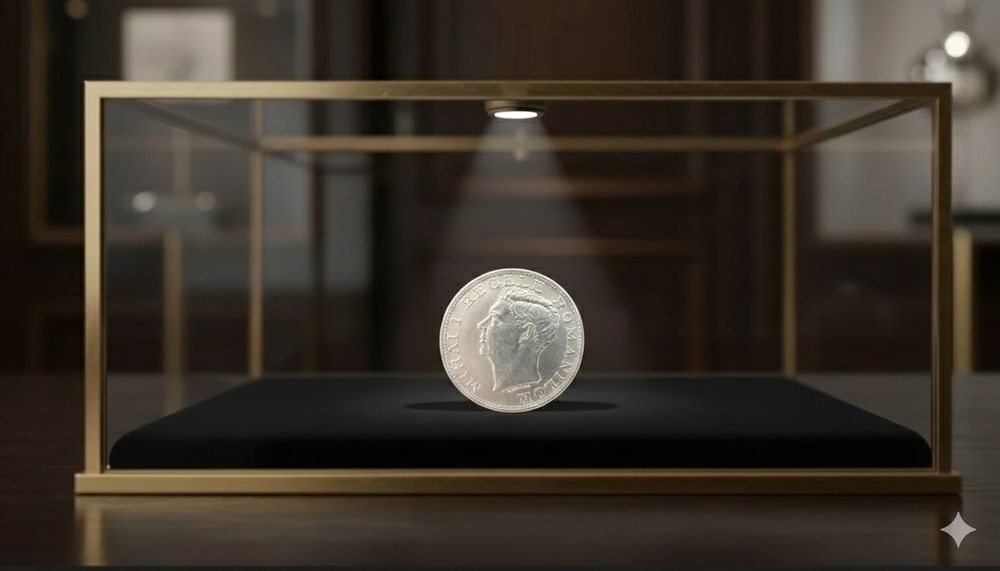 Monedă Argint 500 Lei 1944 – Mihai I. Investiție în Argint Fizic