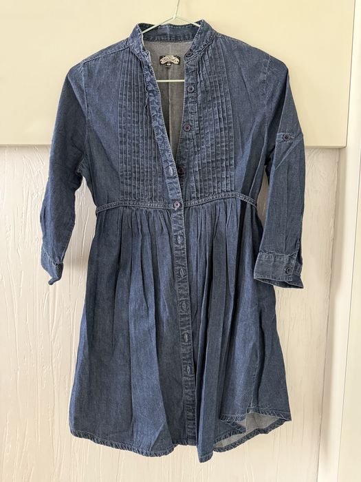 дамска туника от дънков плат