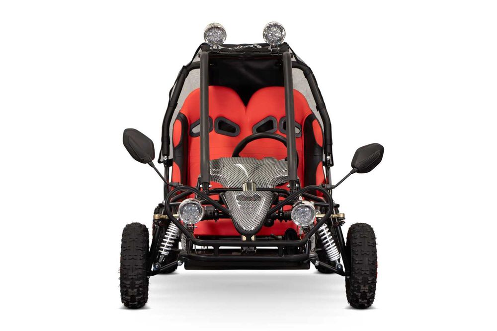Buggy electric pentru 2 copii NITRO Gokart Hunt 650W 36V 20Ah black