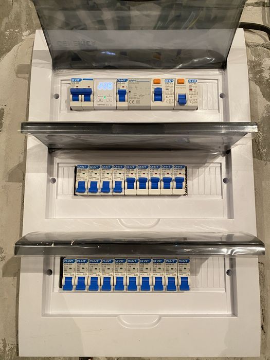 Электромонтажные работы.