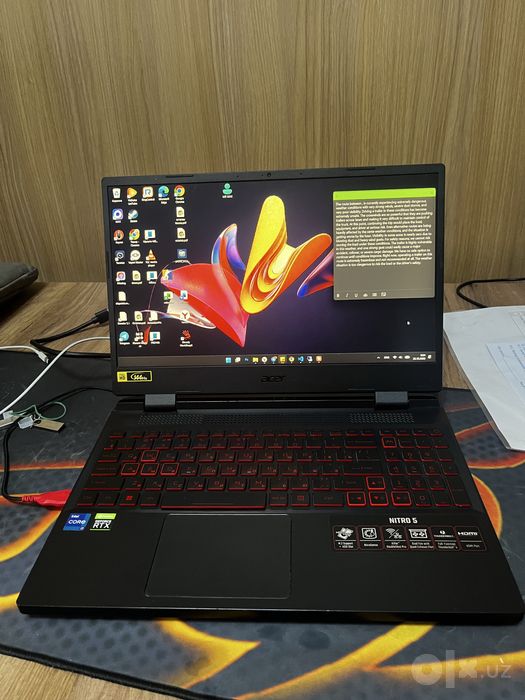Acer nitro 5/i7 12700H/RTX3050 Ti/ DDR 4 24GB/ NVMe 1.5 TB