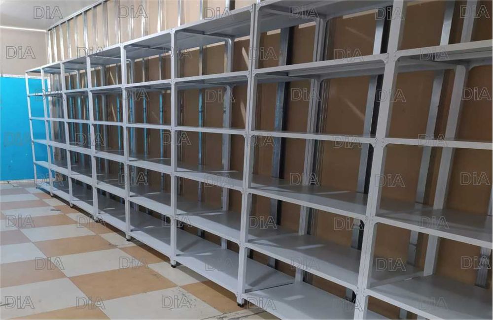 Polkaly stellaj, arxiv tokchasi Акция, метал архивный стеллаж