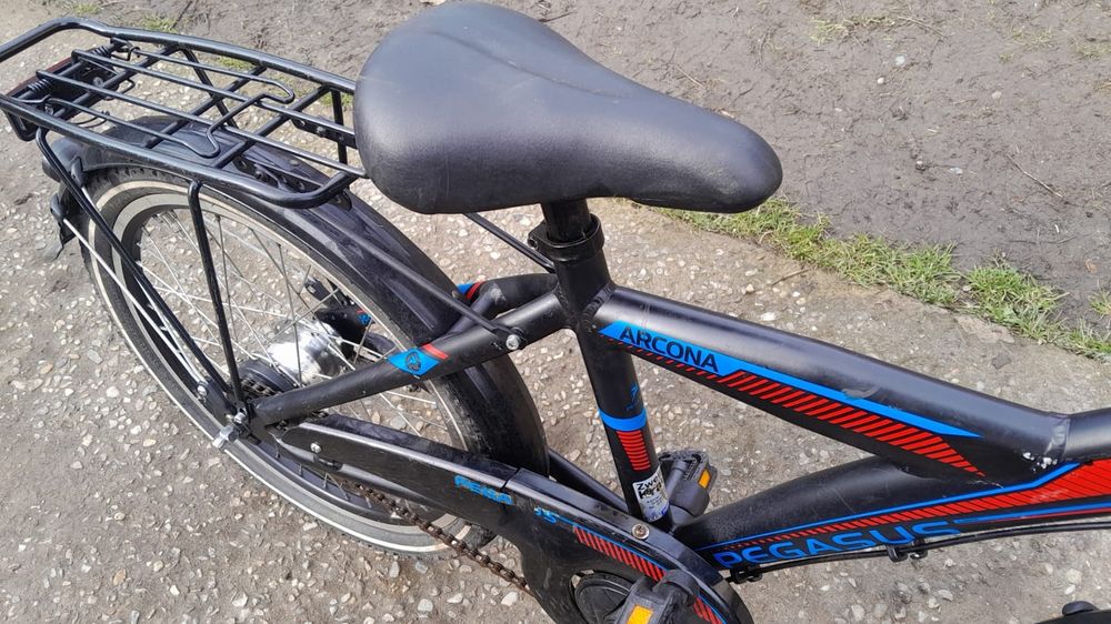 Bicicleta atb copii (5-9 ani) Pegasus, 20 inch,Aluminiu,7V Nexus,dinam