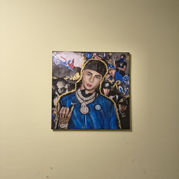 Tablou handmade Rondodasosa rapper canvas