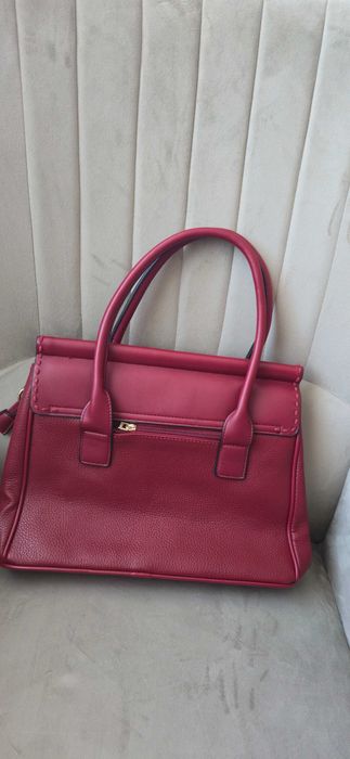 Дамска чанта бордо