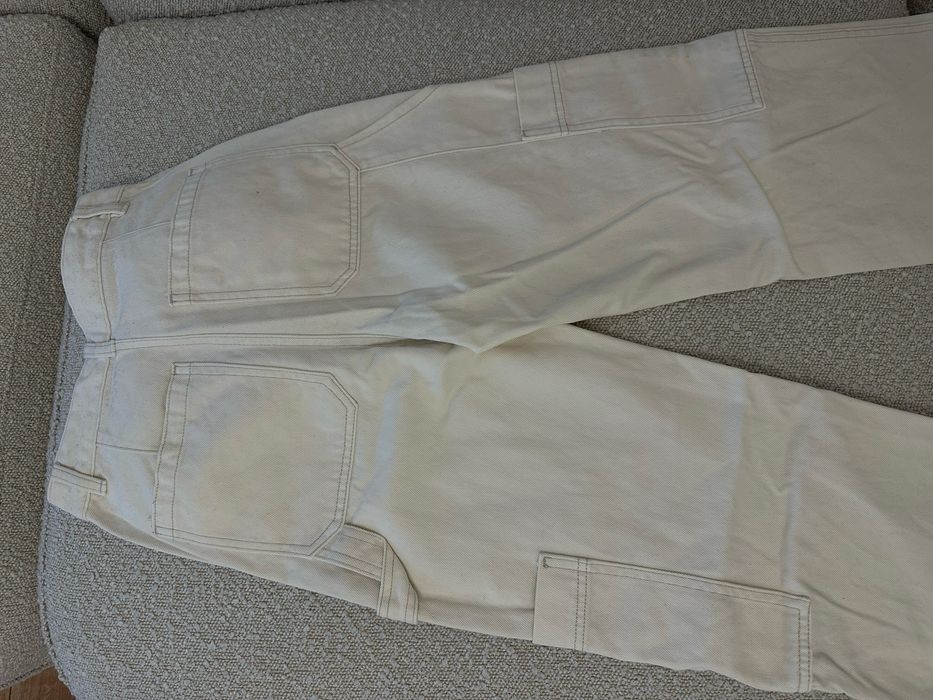 Jeans wide leg tip cargo H&M