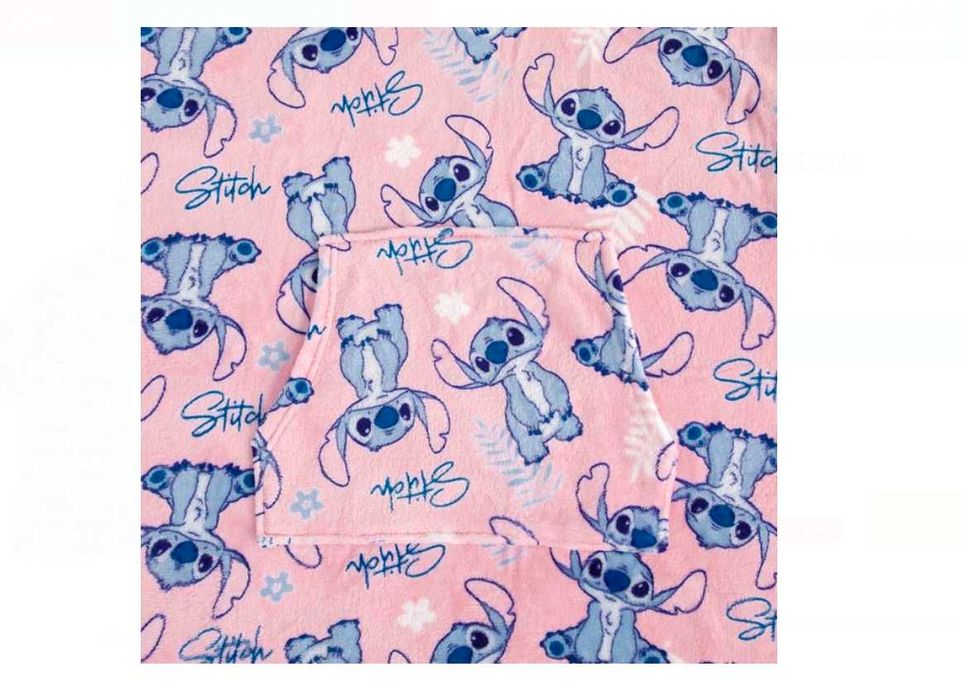 Худи/одеяло с ръкави Стич