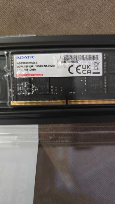 DDR 5 Adata 5600 16 GB для ноутбука