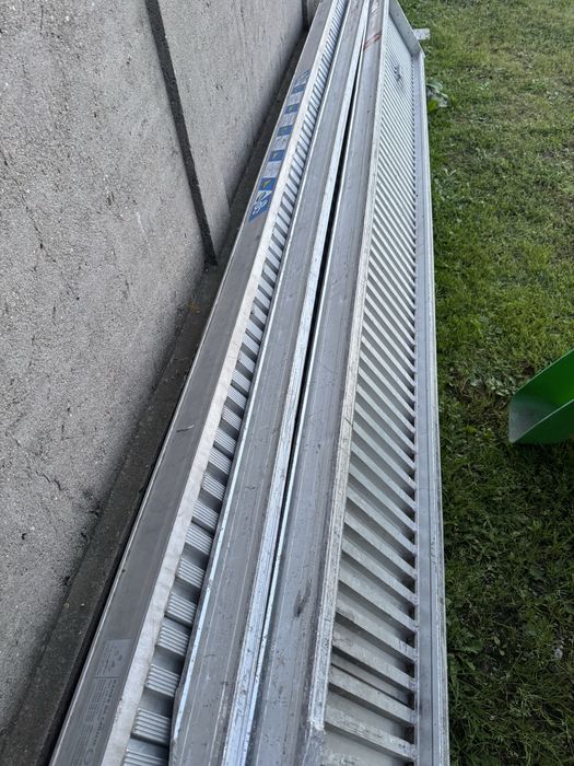 Rampe aluminiu de 3,50 m, lungime , pentru incarcare utilaje sau camionete