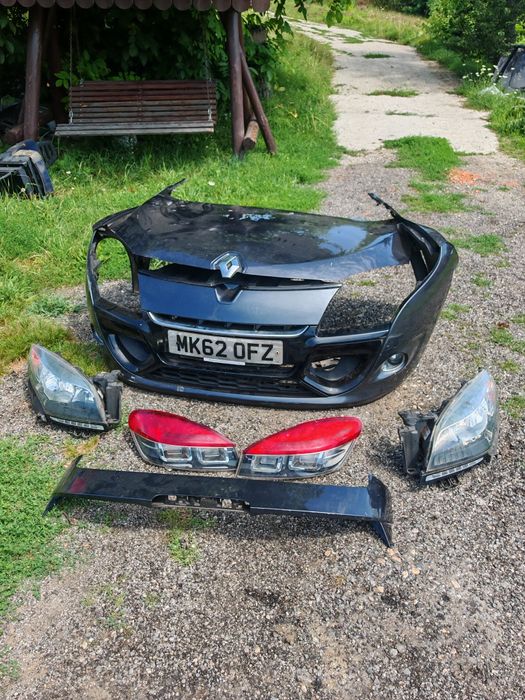 Aripa bara capota lămpi faruri Renault megane 3