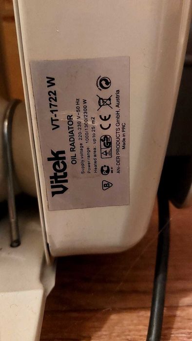 Электрообогреватель Vitek