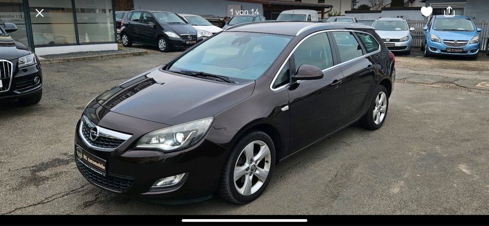 Opel Astra J 2.0d, 165cp, an 2011,euro 5