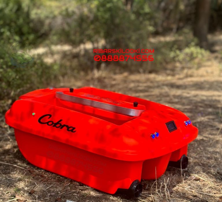 Лодка за захранка COBRA с 3 години гаранция