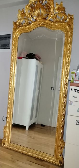 Старинно конзолно огледаро от края на 19 век 2,50/1м