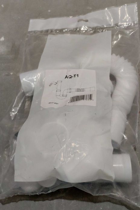 НОВ! Сифон за кухненска мивка AQUA SANITA AQ-T1