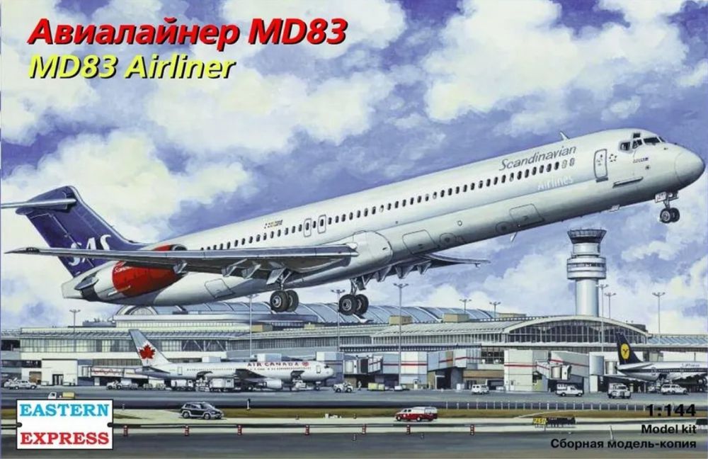 Модель самолета мд 83