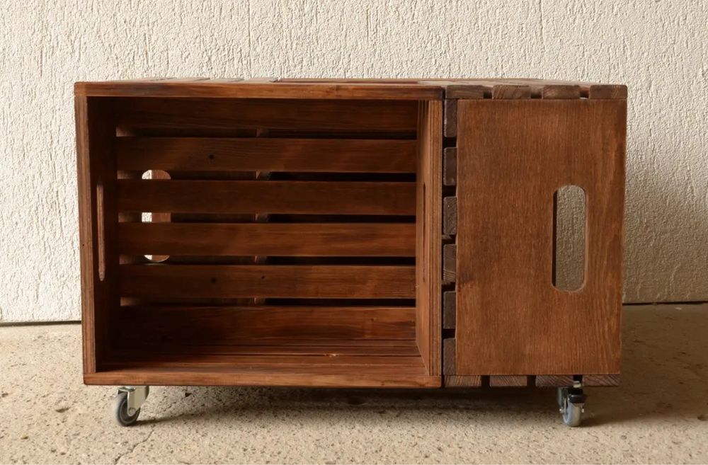 Masuta cafea lemn natural