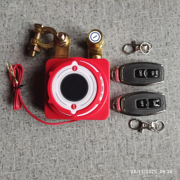 Дистанционен умен прекъсвач за акумулатор (ключ маса)