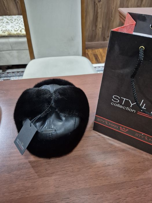 Телпак ушанка норка