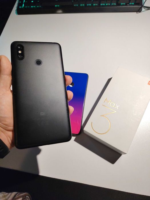 Xiaomi Mi Max 3 – 6.9", 4GB / 64GB – Baterie 5500mAh – Cutie + Husă