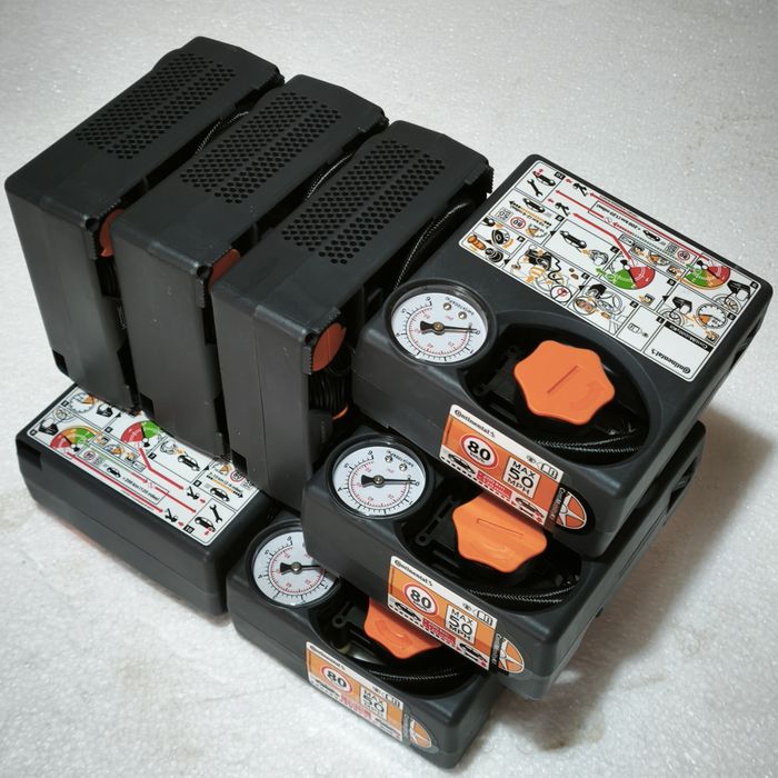 Compresor auto Continental 12V pompa umflat roți kit presiune anvelope