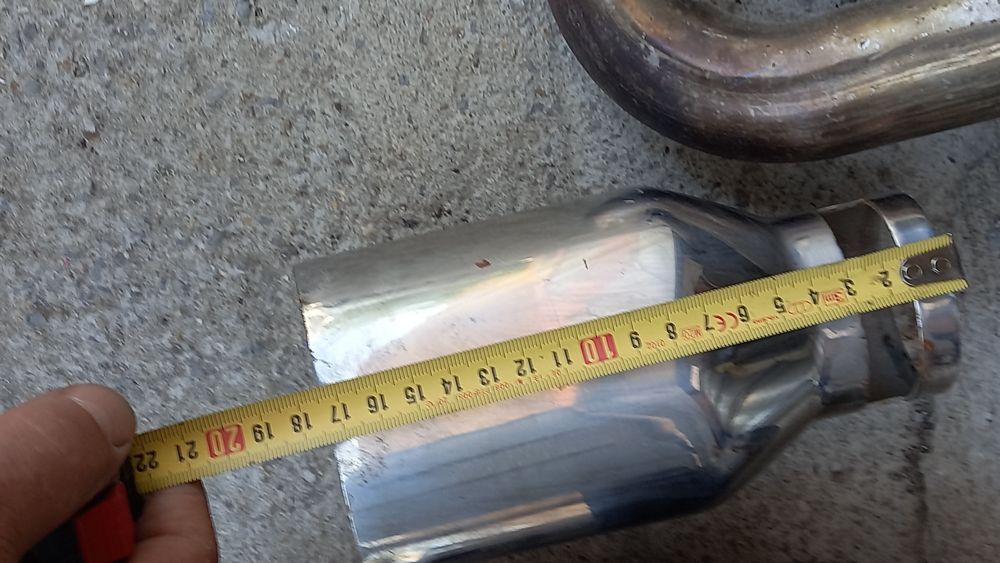 Накрайник за аспух заглушител от нераждаема стомана 3те за 80лв