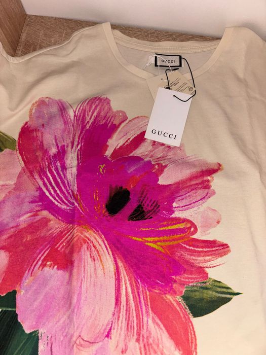 Tricou Gucci flower nou