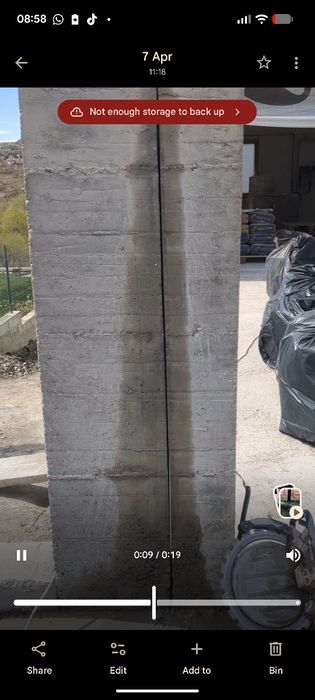 Taiere Beton /Tarmac și zidarie