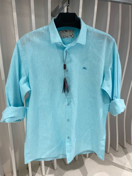 Мъжка риза 100% лен etro milano