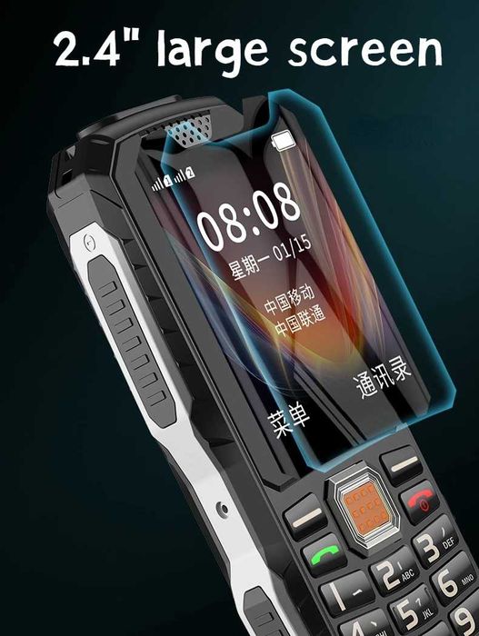 Телефон удароустойчив за възрастни хора българско меню на български