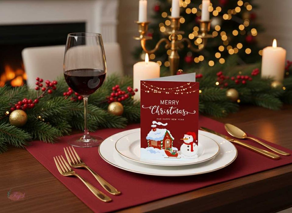 Коледни Картички Празнични Дизайни, Ръчно изработен вид, подарък