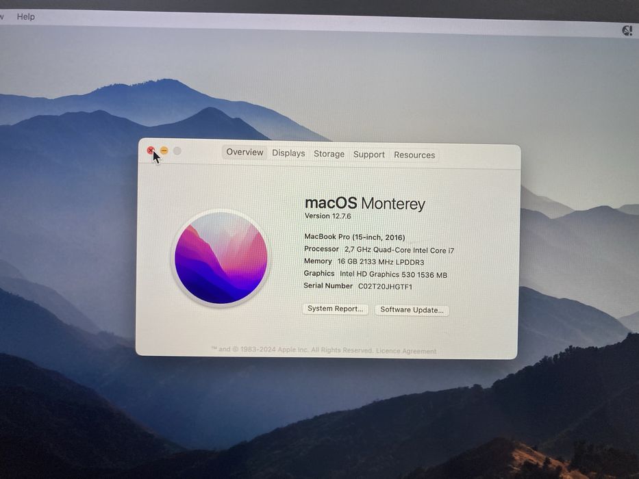 MacBook Pro, 15 inch