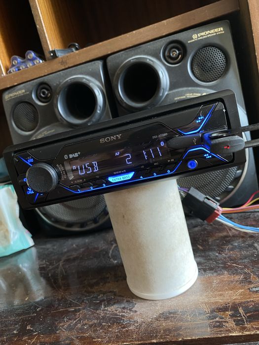 SONY DSX-A510BD - 4X55W Вата! - BLUETOOTH, USB, Радио плеър за кола авто сд cd