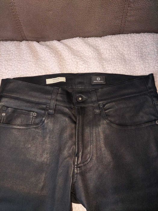 Pantaloni din piele,Adriano Goldschmied/bărbați!