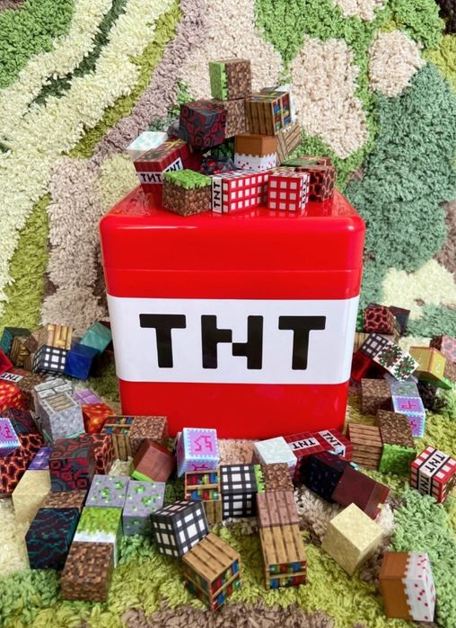 Майнкрафт Minecraft магнитные блоки