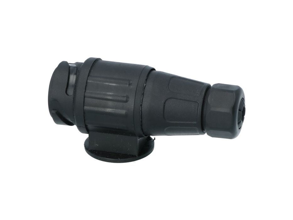 Fisa remorca auto Carpoint 12V 13 pini plastic Tip Jager ISO 11446, cu inchidere baioneta, pentru remorca rulota si suport biciclete, 1 buc