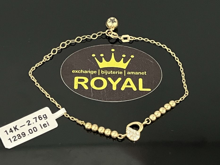 Bijuteria Royal CB : Bratara dama aur 14k 585   2,76 gr