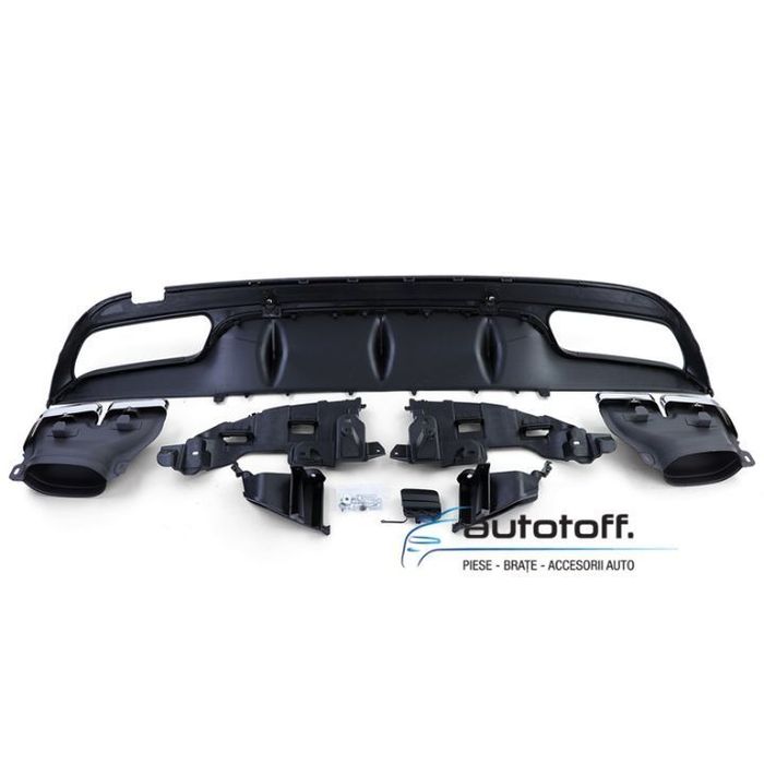 Difuzor bara spate Mercedes W205 C-Class (14-18) AMG Design