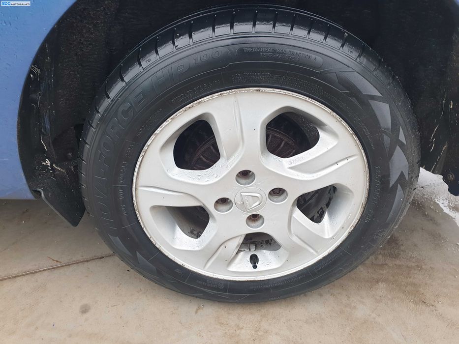 Set 4 Jante Janta Roata Roti Aliaj 185 65 15 R15 Dacia Lodgy 2012 - 2016 (anvelope vara dot 2023, 2025) [Q0517]