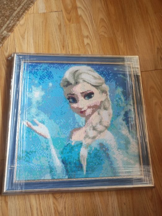 Ръчно направена картина на Елза