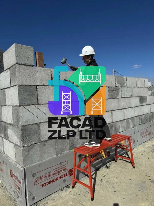 Регулируемая складная лестница, оцинкованные леса, импорт, Китай