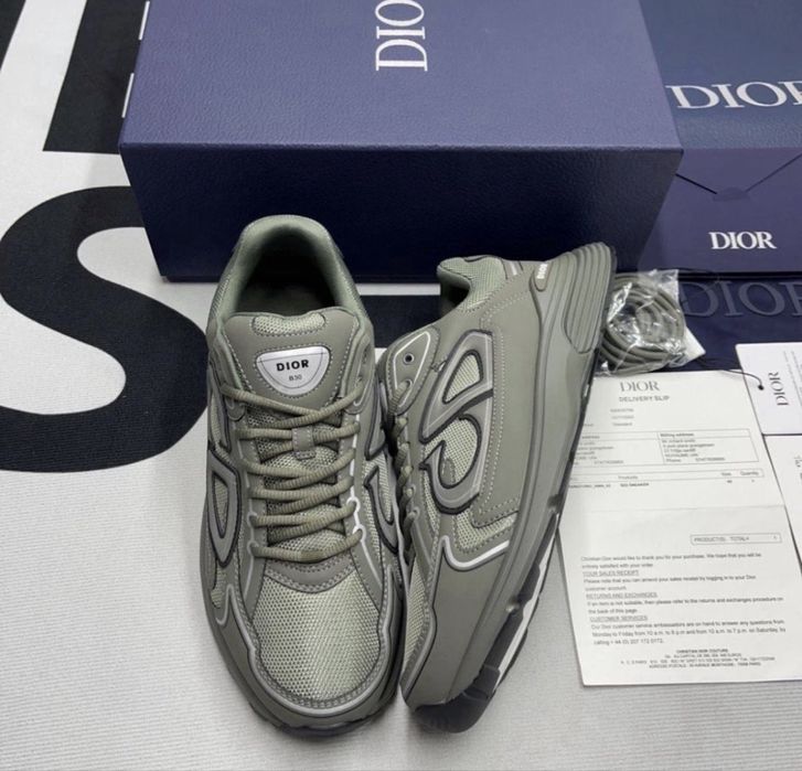 Adidasi Tenisi Dior B30 Premium Brand Gray