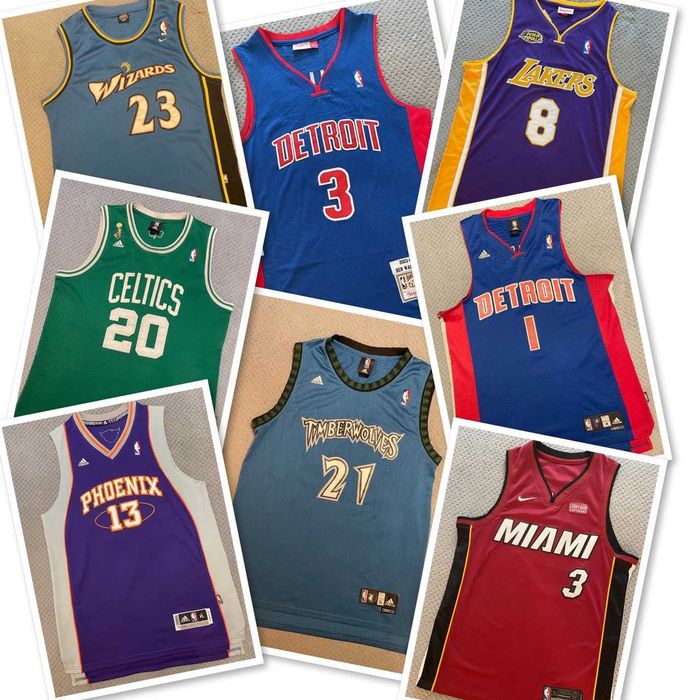 Джерси НБА из личной коллекции