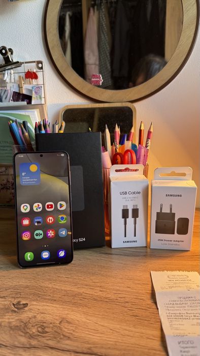 Samsung S24 black 256gb