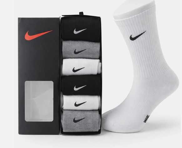 Sosete  barbatesti Nike ,  6 perechi , calitate superioara