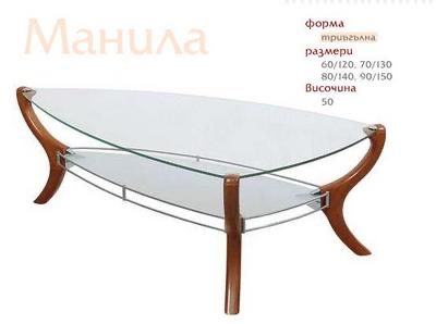 Холна маса триъгълна (разглобена)