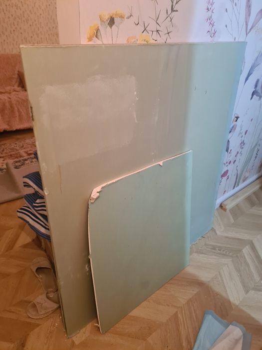 Гипсокартон куски