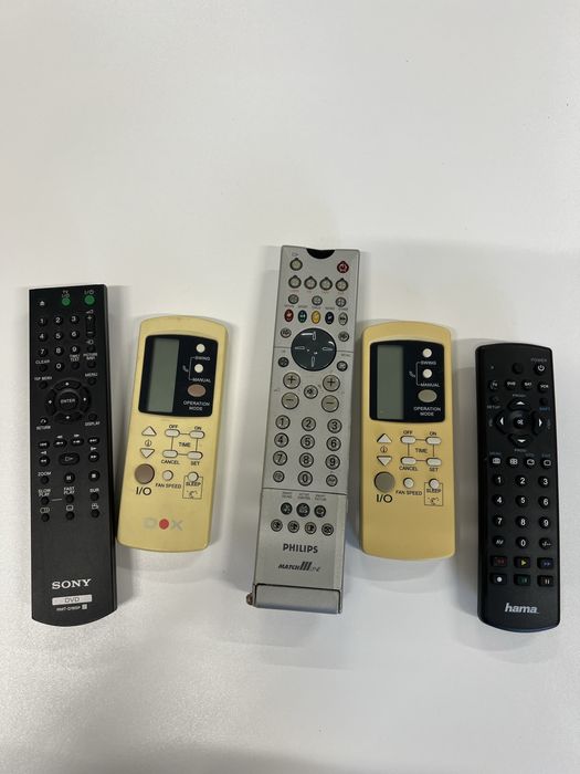 Telecomanda dox Simbio ac aer condiționat și Hama televizor tv